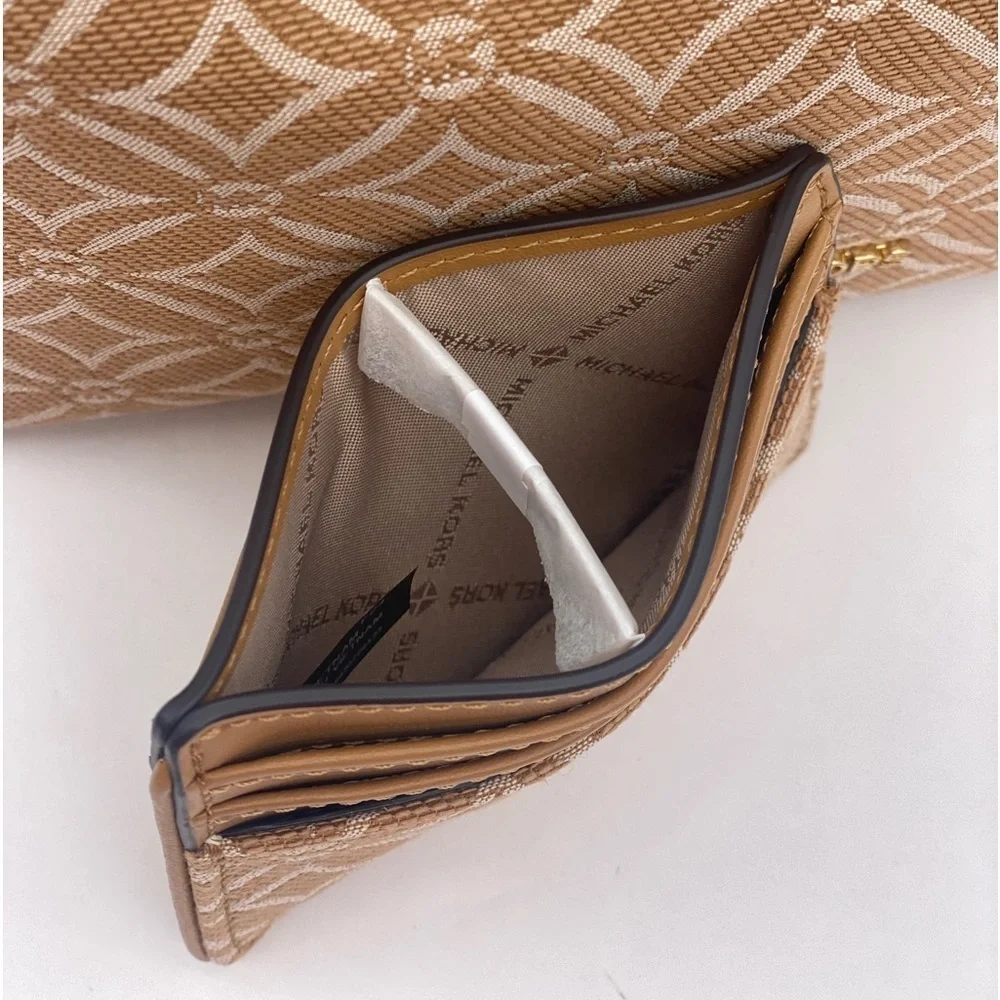 Michael Kors Ember Small Messenger Shoulder Crossbody Bag and Card Holder Set